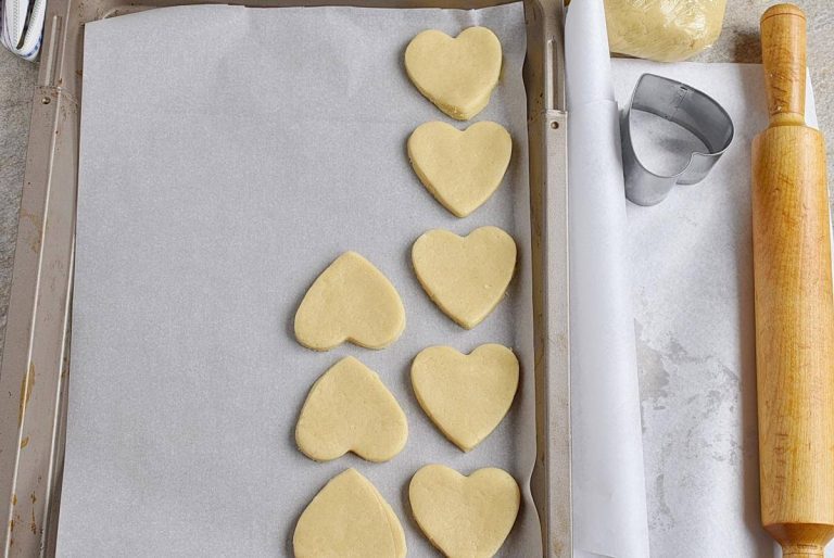 Step 7 - Chocolate Dipped Heart Cookies