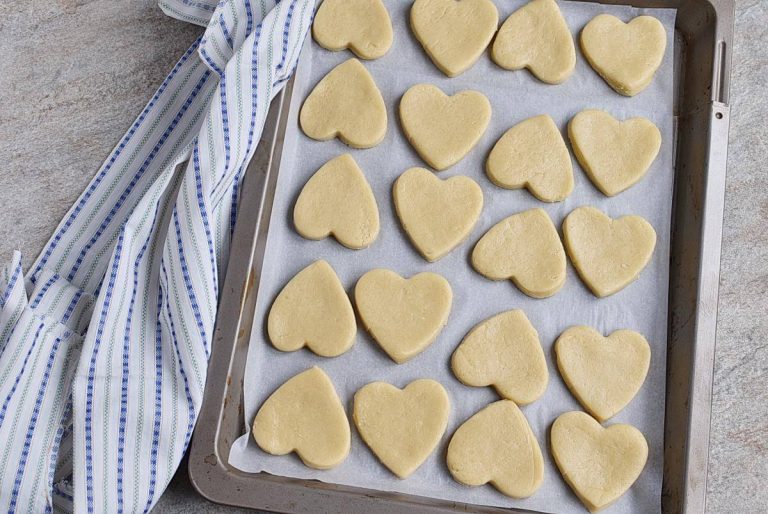 Step 8 - Chocolate Dipped Heart Cookies