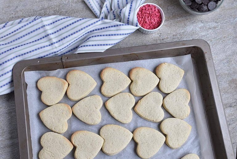Step 9 - Chocolate Dipped Heart Cookies