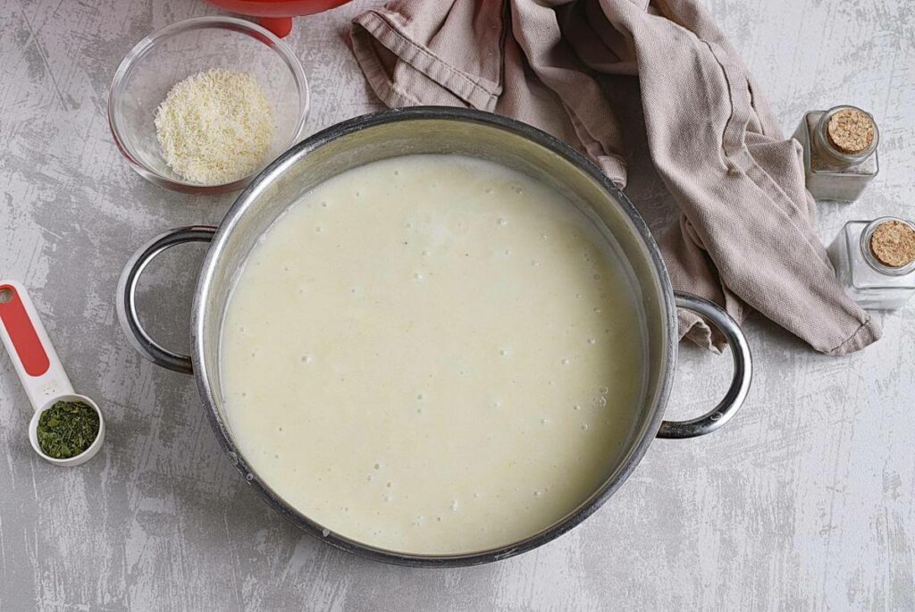 Creamy Garlic Penne Pasta recipe - step 3
