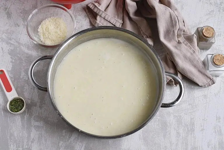 Step 3 - Creamy Garlic Penne Pasta