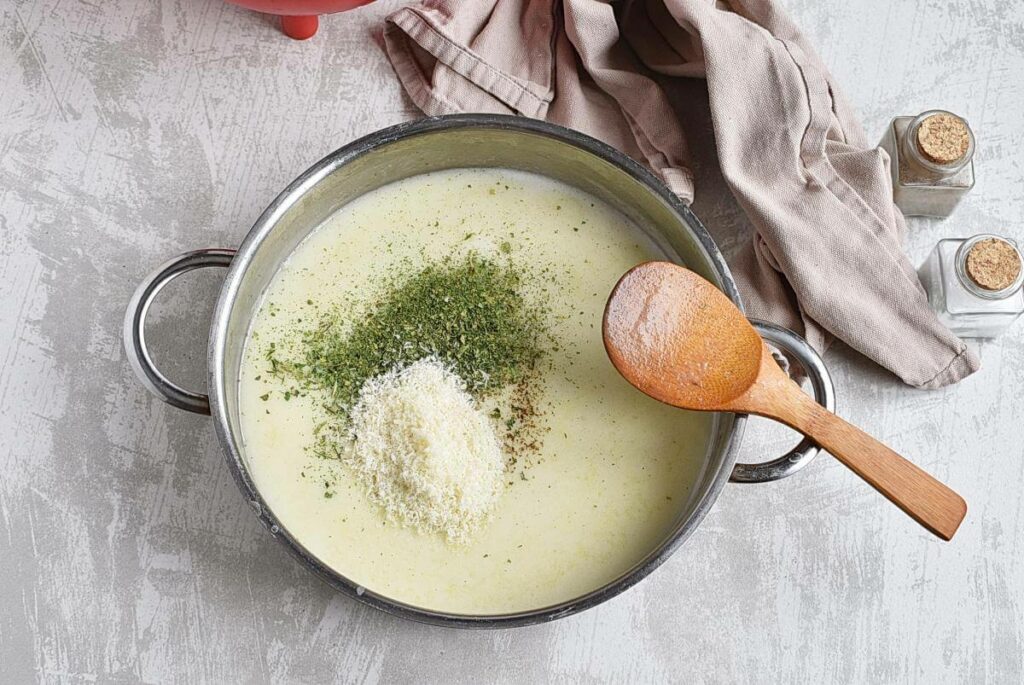 Creamy Garlic Penne Pasta recipe - step 4