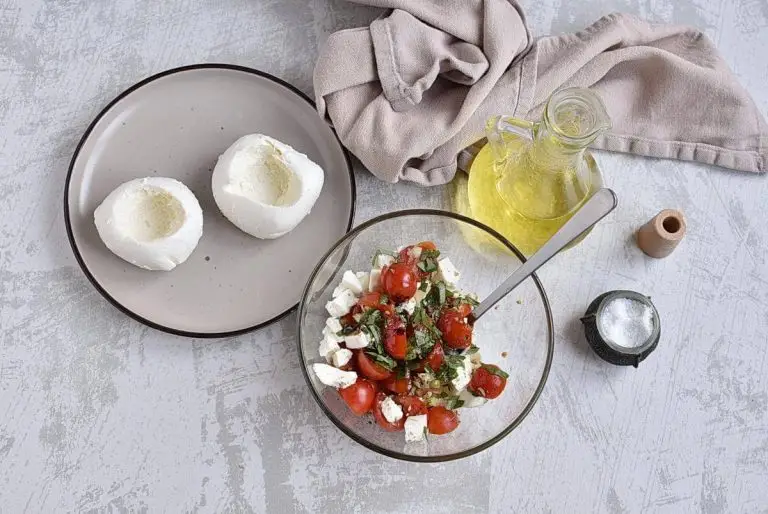 Step 3 - Easy Caprese Stuffed Fresh Mozzarella