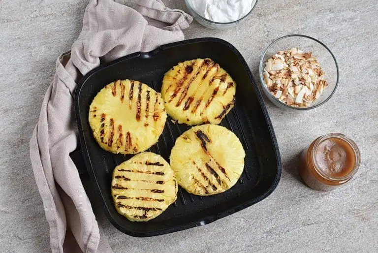 Step 2 - Grilled Pineapple Sundaes