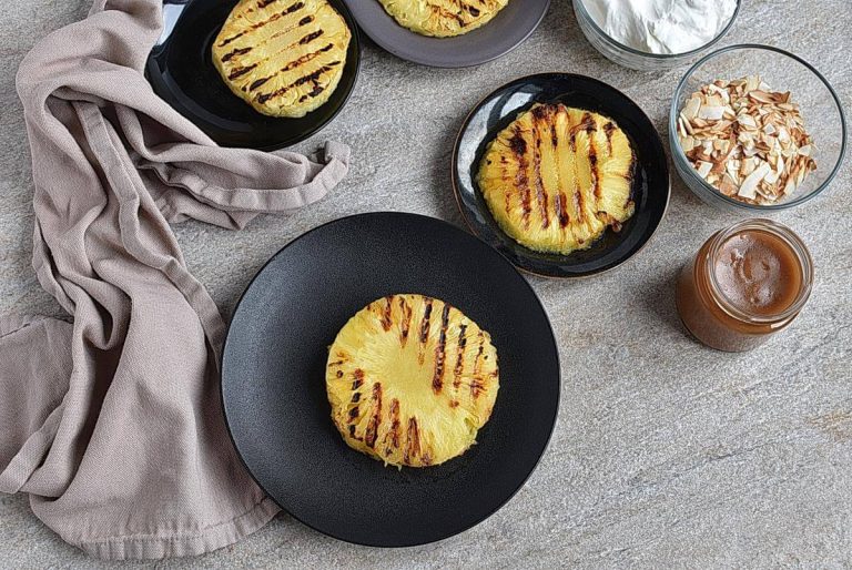 Step 3 - Grilled Pineapple Sundaes
