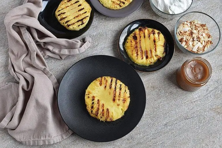 Step 3 - Grilled Pineapple Sundaes