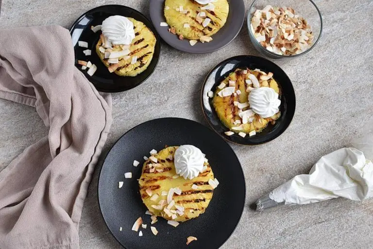 Step 4 - Grilled Pineapple Sundaes