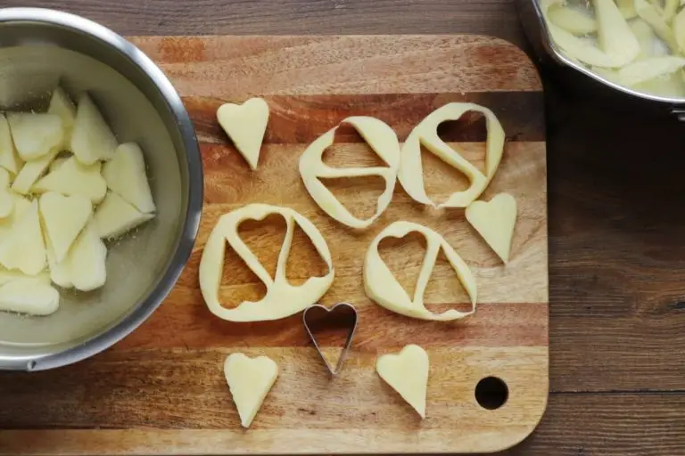 Step 3 - Heart-Shaped Roasted Potatoes