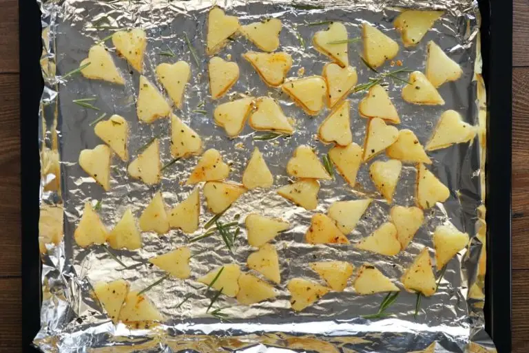 Step 6 - Heart-Shaped Roasted Potatoes