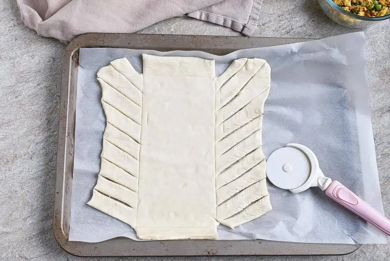 Step 11 - Indian Spiced Tofu Puff Pastry Braid