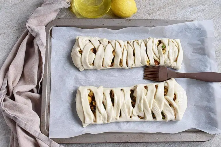 Step 13 - Indian Spiced Tofu Puff Pastry Braid