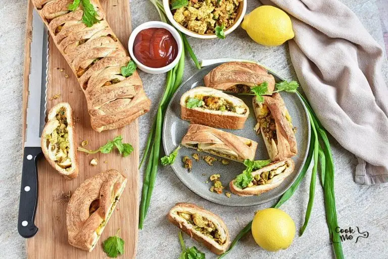Step 15 - Indian Spiced Tofu Puff Pastry Braid