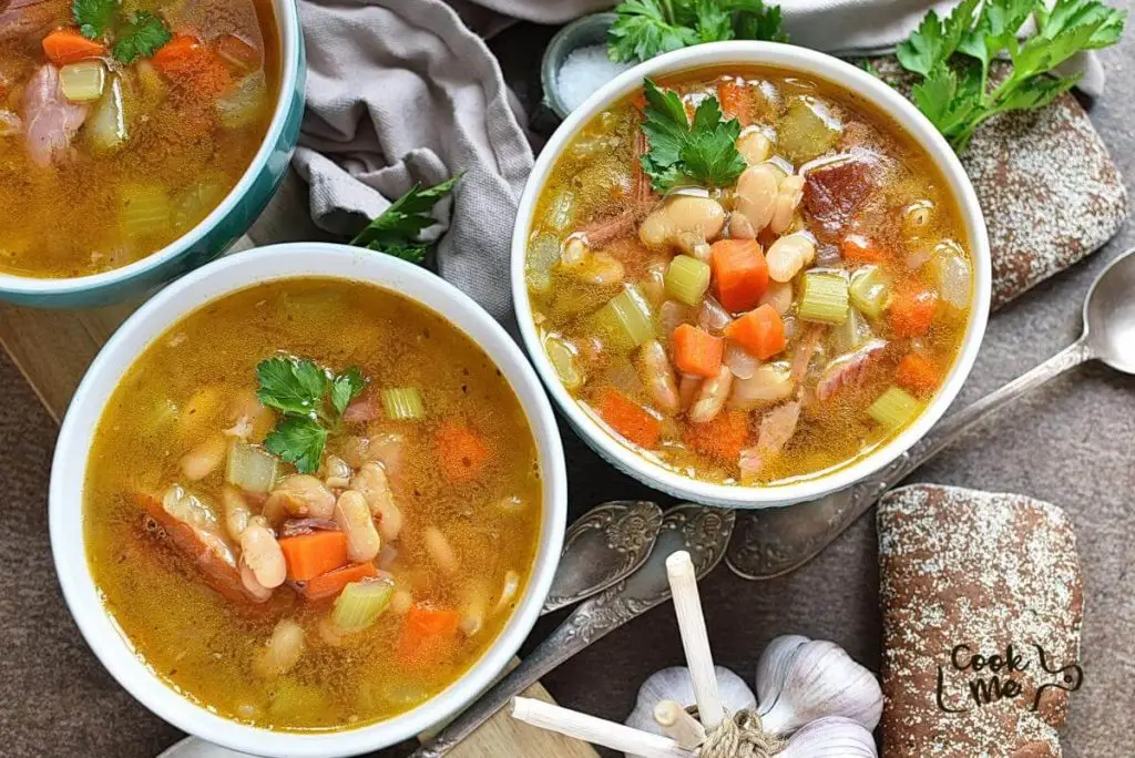 Instant Pot Ham Bone Bean Soup