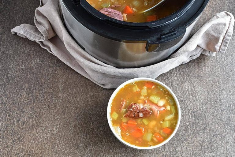 Step 5 - Instant Pot Ham Bone Bean Soup