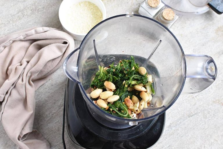 Step 3 - Kale and Almond Pesto Pasta