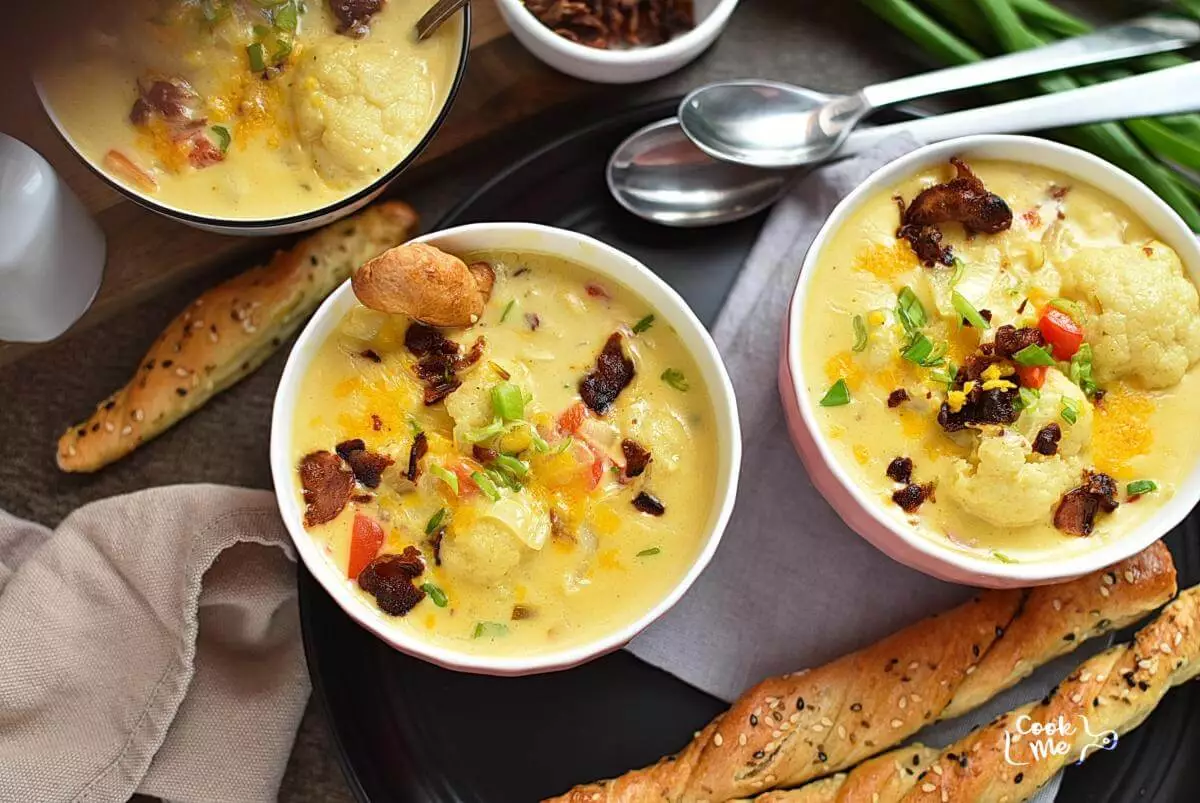 Keto Instant Pot Cheddar Soup Recipes– Homemade Keto Instant Pot Cheddar Soup –Easy Keto Instant Pot Cheddar Soup