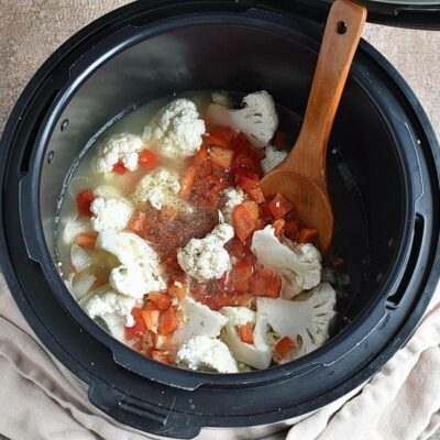 Keto Instant Pot Cheddar Soup recipe - step 2