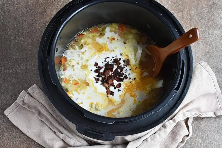 Step 3 - Keto Instant Pot Cheddar Soup
