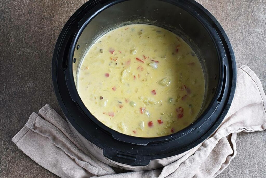 Keto Instant Pot Cheddar Soup recipe - step 4