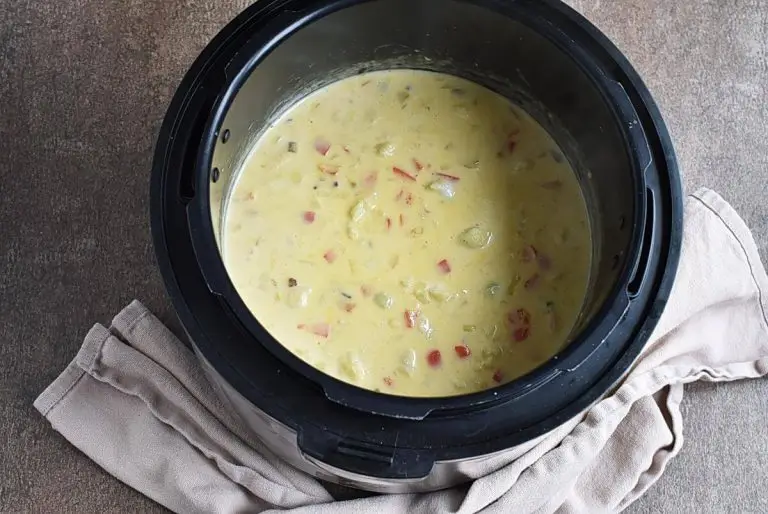 Step 4 - Keto Instant Pot Cheddar Soup