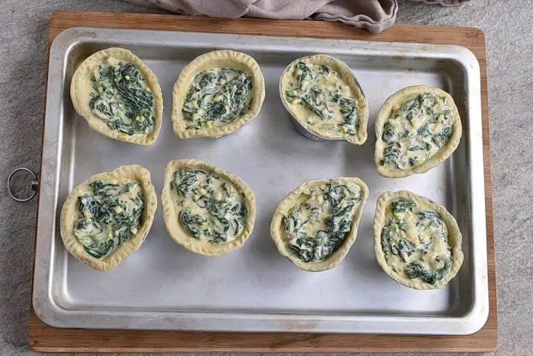 Step 10 - Lucky Spinach Quiche