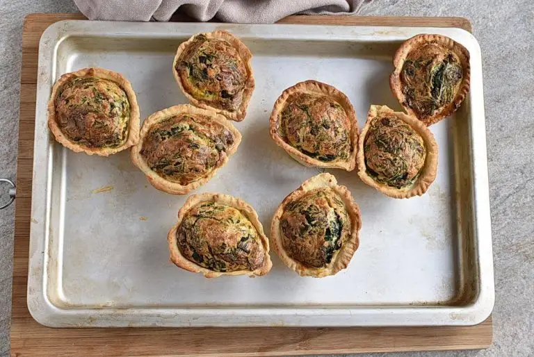 Step 12 - Lucky Spinach Quiche