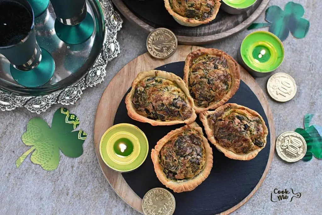 Lucky Spinach Quiche