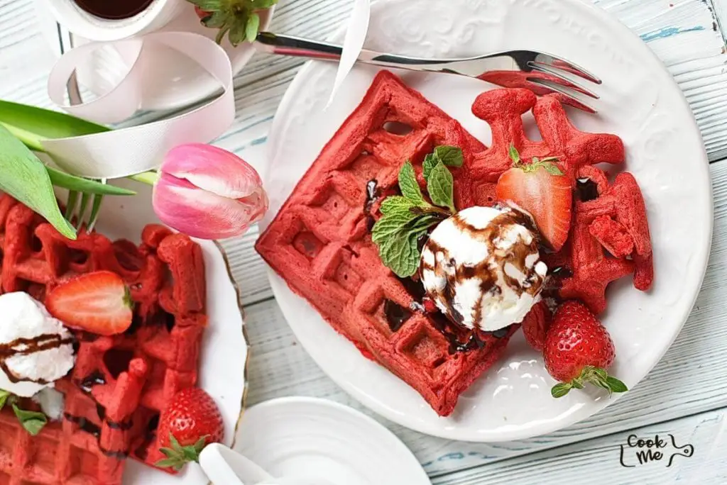 Red Velvet Waffles