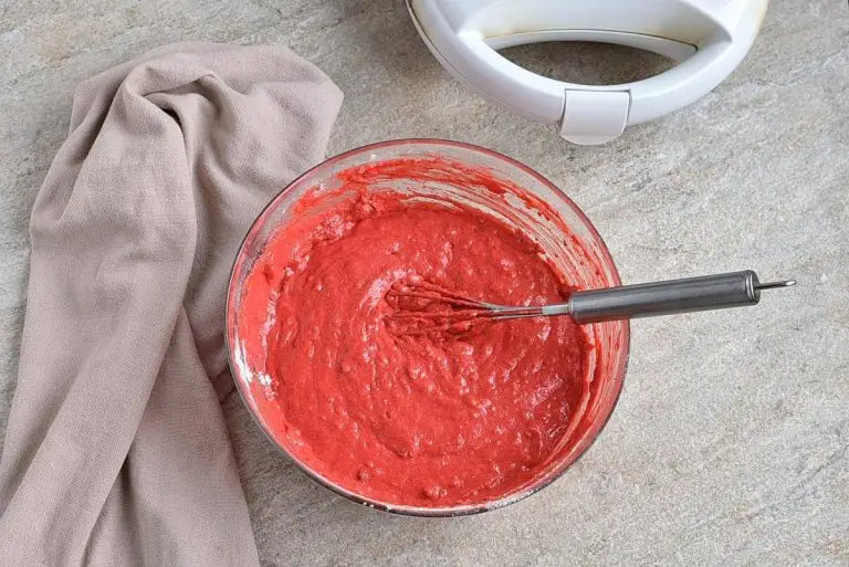 Step 5 - Red Velvet Waffles