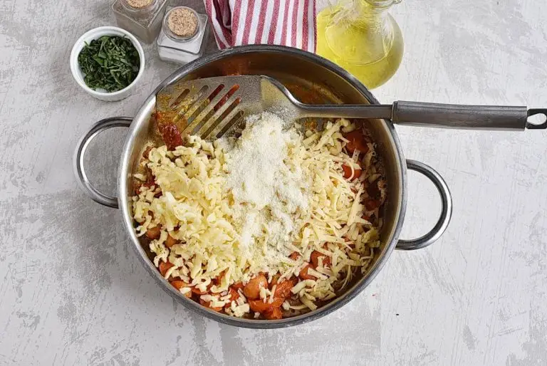 Step 4 - Tomato Basil Penne Pasta