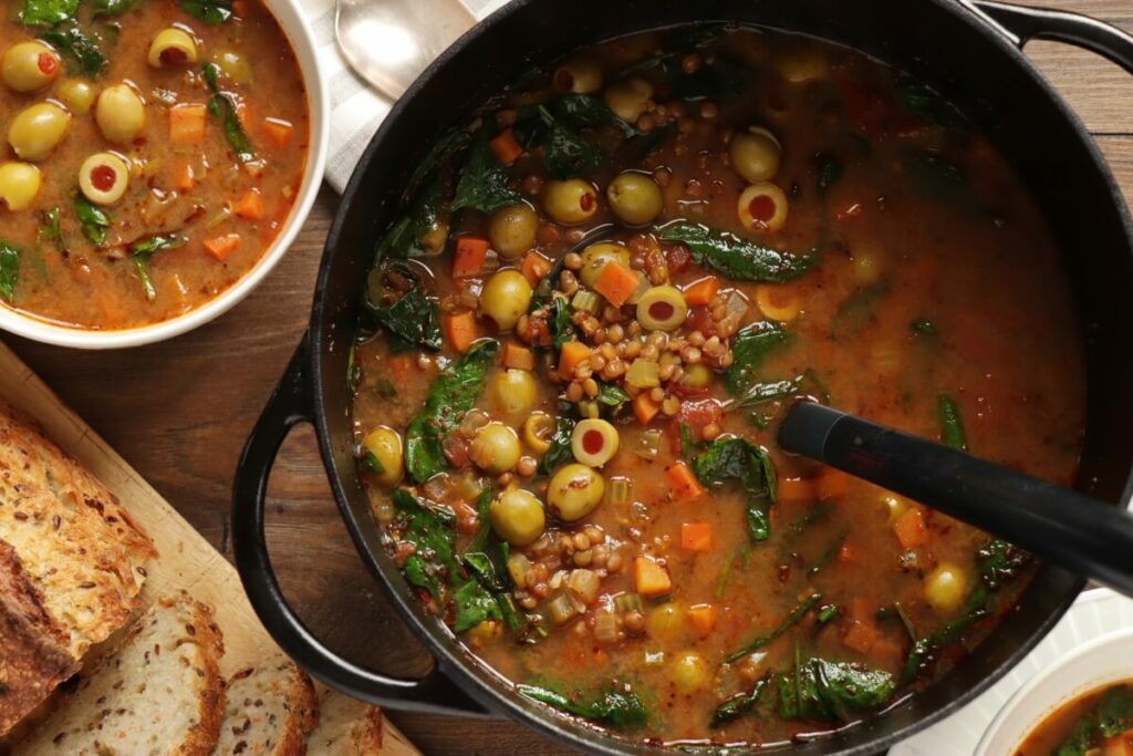 How to serve Tomato Lentil Soup