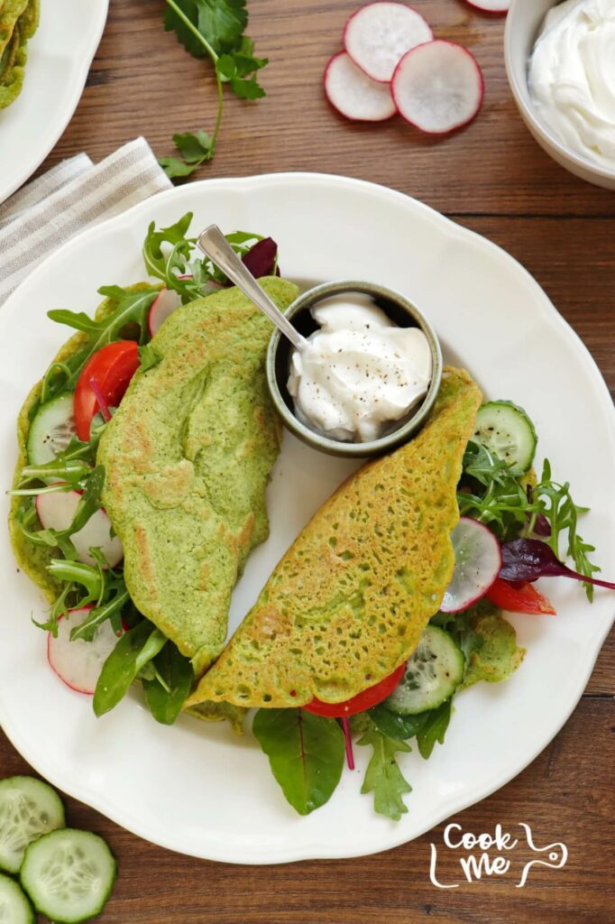 Chickpea and Parsley Pancakes