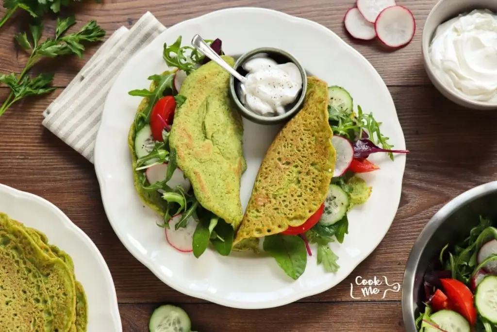 Chickpea and Parsley Pancakes