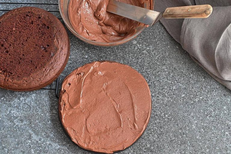 Step 11 - Chocolate Vegan Birthday Cake