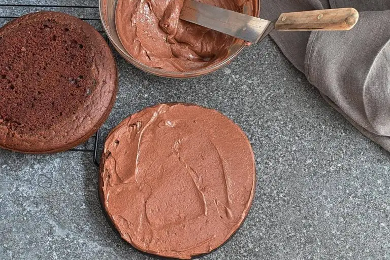 Step 11 - Chocolate Vegan Birthday Cake