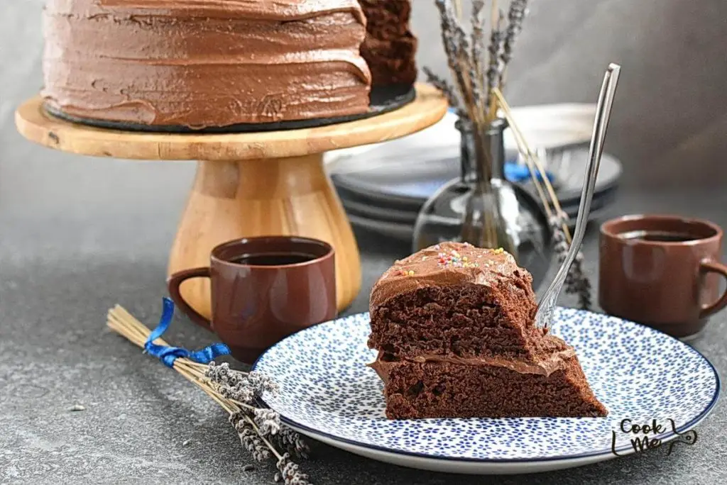 Chocolate Vegan Birthday Cake