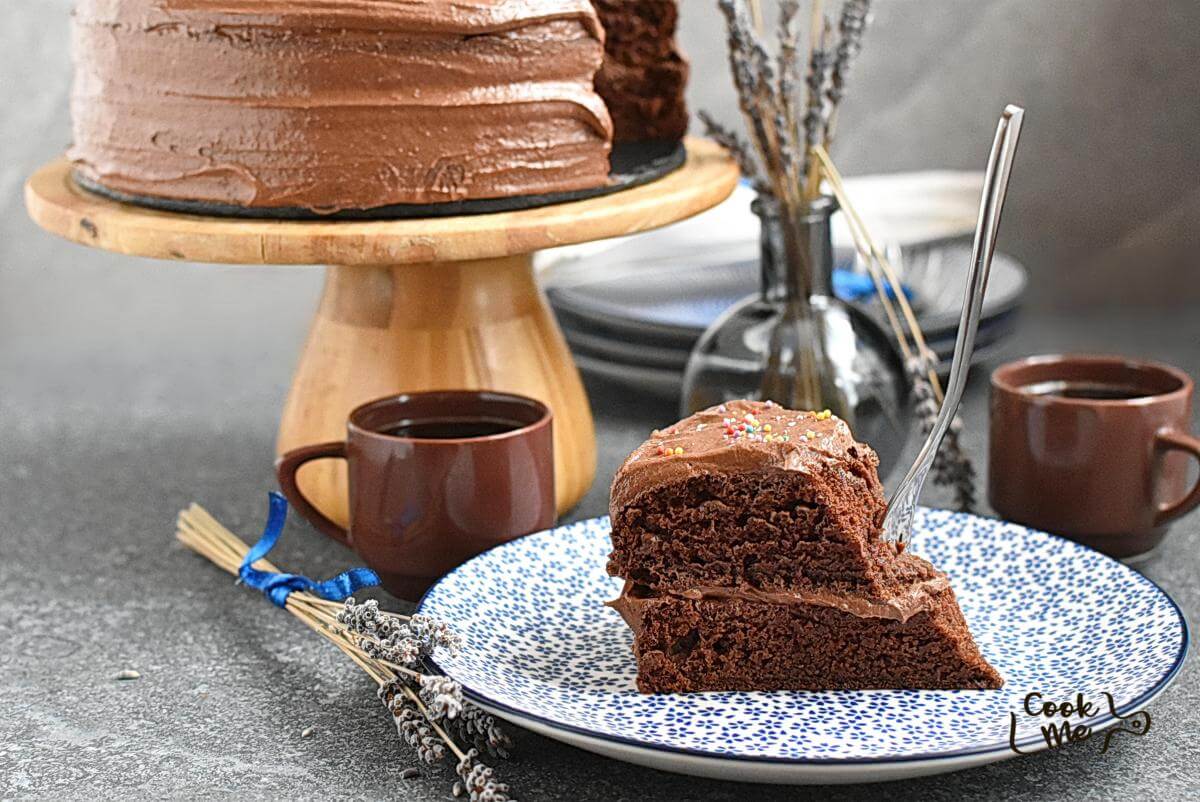 Chocolate Vegan Birthday Cake