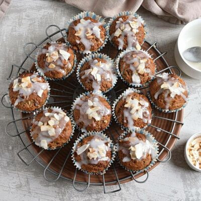 How to serve Coconut Carrot Cake Muffins
