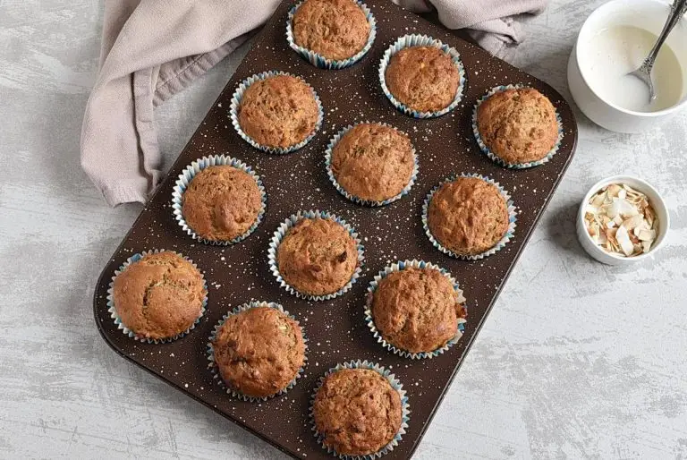 Step 8 - Coconut Carrot Cake Muffins
