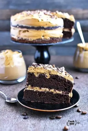 Dalgona Coffee Chocolate Cake