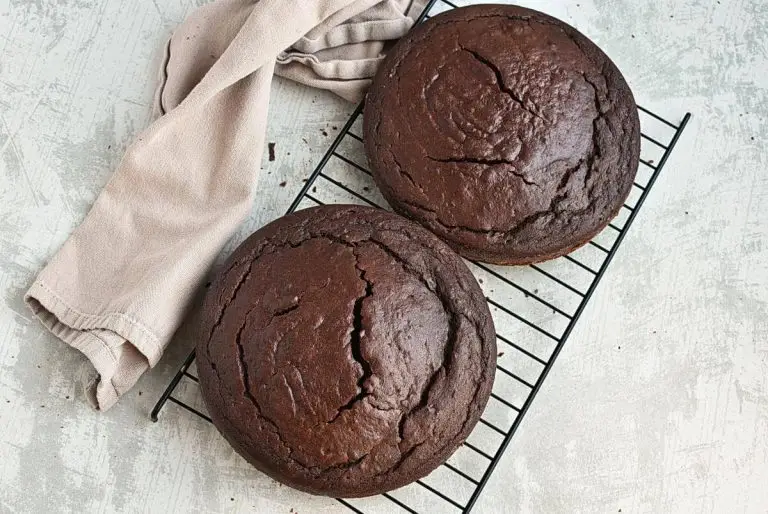 Step 9 - Dalgona Coffee Chocolate Cake