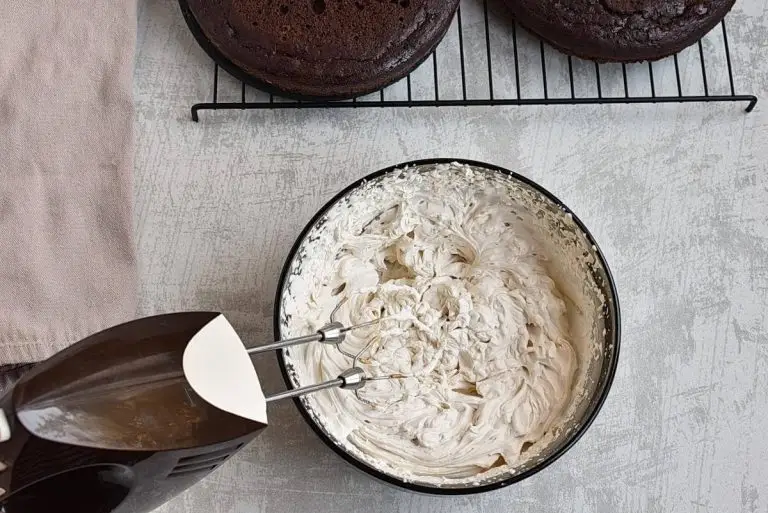 Step 11 - Dalgona Coffee Chocolate Cake