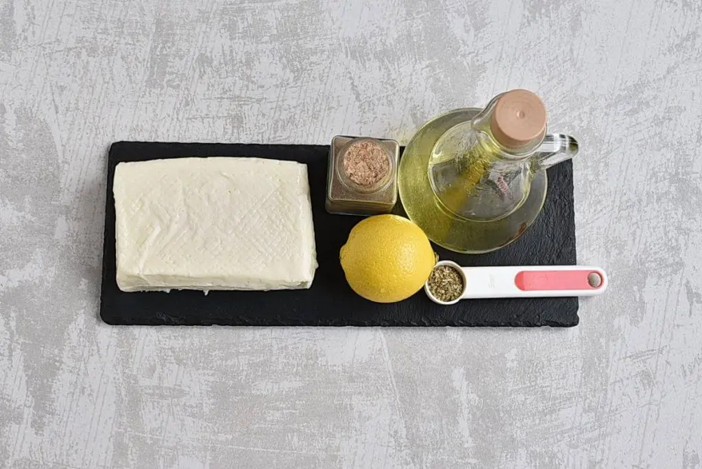 Ingredients for Halloumi Cheese Fingers