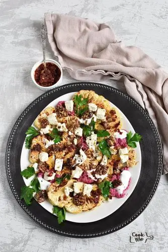 Harissa-Roasted Cauliflower