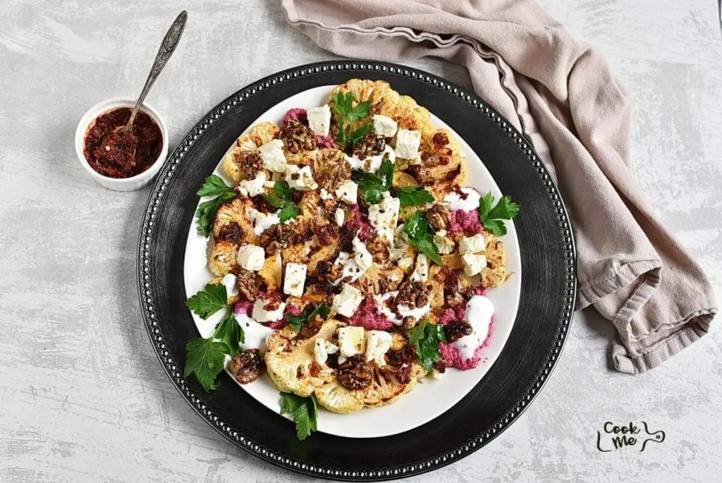 Harissa-Roasted Cauliflower