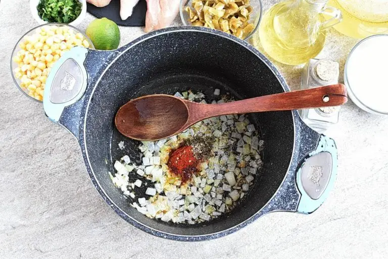 Step 2 - Healthy White Chicken Chili