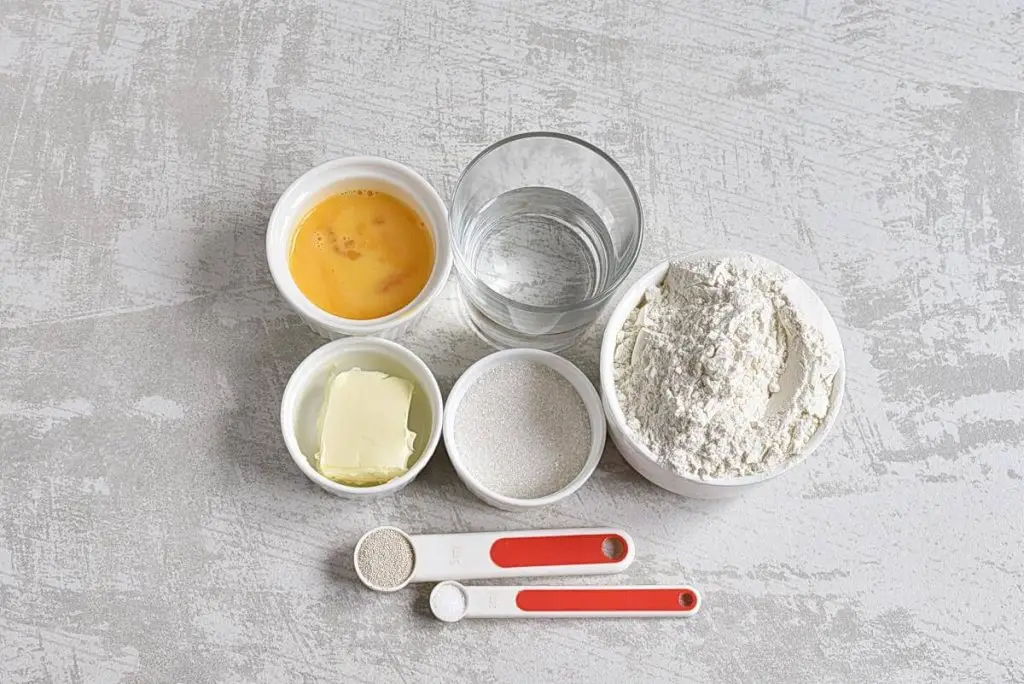 Ingredients for Hot Cross Bunnies