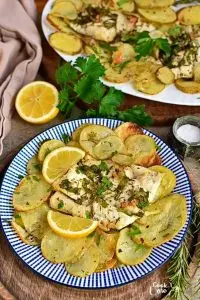 Italian Herb Baked Fish and Chips
