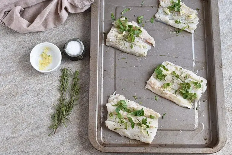 Step 3 - Italian Herb Baked Fish and Chips