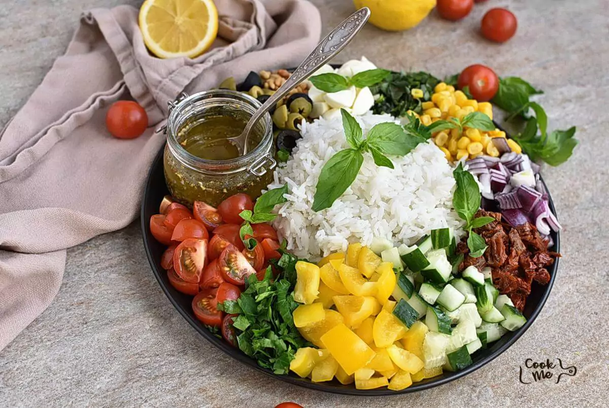 Italian Style Rice Salad Recipes– Homemade Italian Style Rice Salad – Easy Italian Style Rice Salad